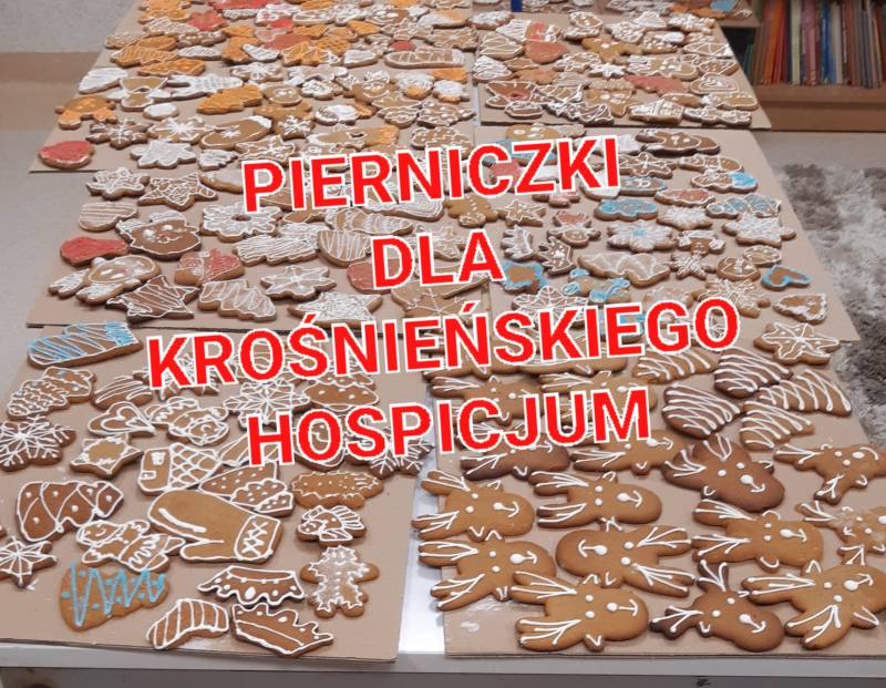 Pierniczki dla Krośnieńskiego Hospicjum