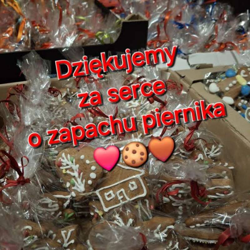 Zapach dobroci serca… - akcja „Pierniczki dla krośnieńskiego hospicjum” 