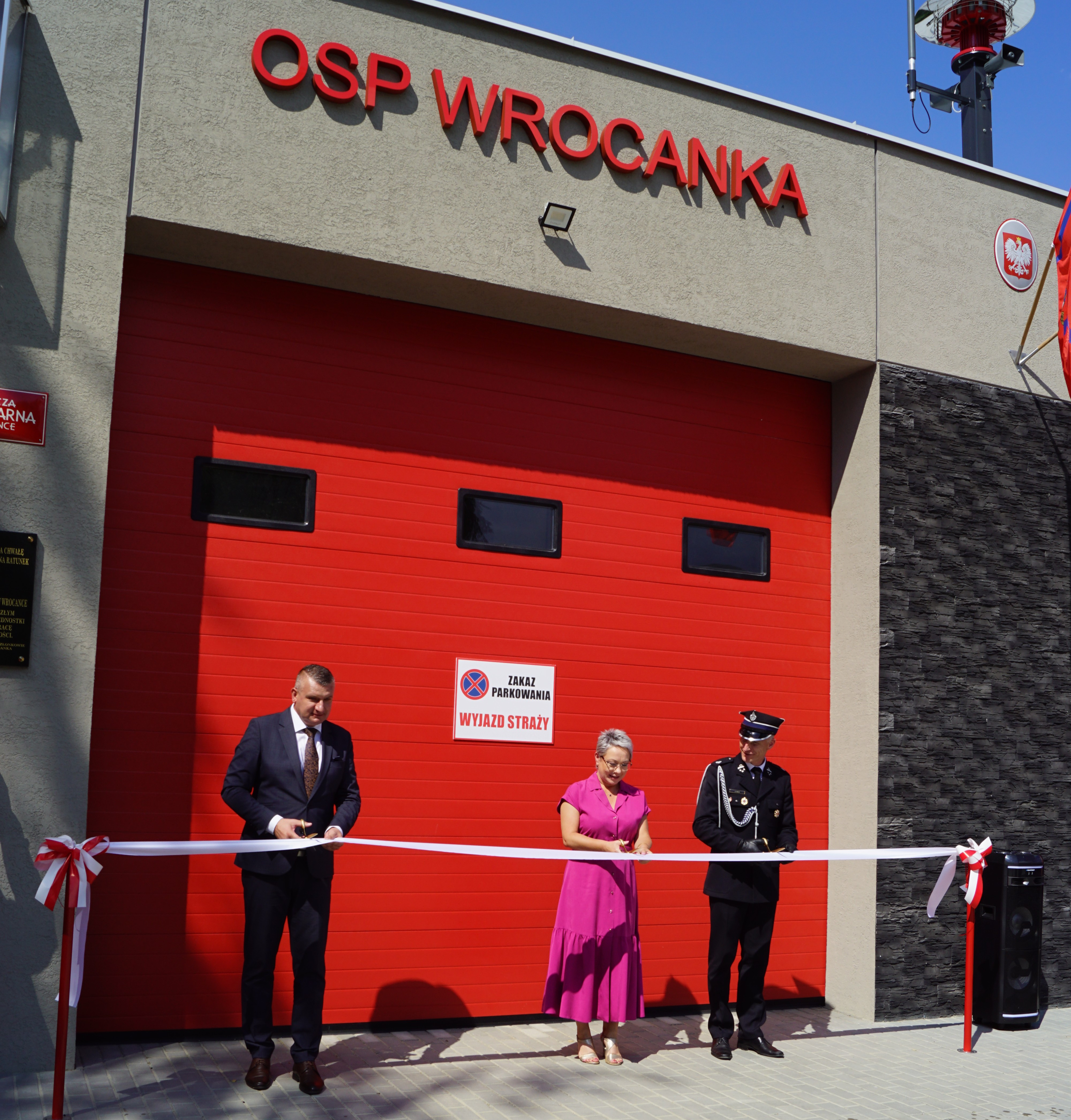 Nowoczesna remiza OSP we Wrocance oficjalnie otwarta!